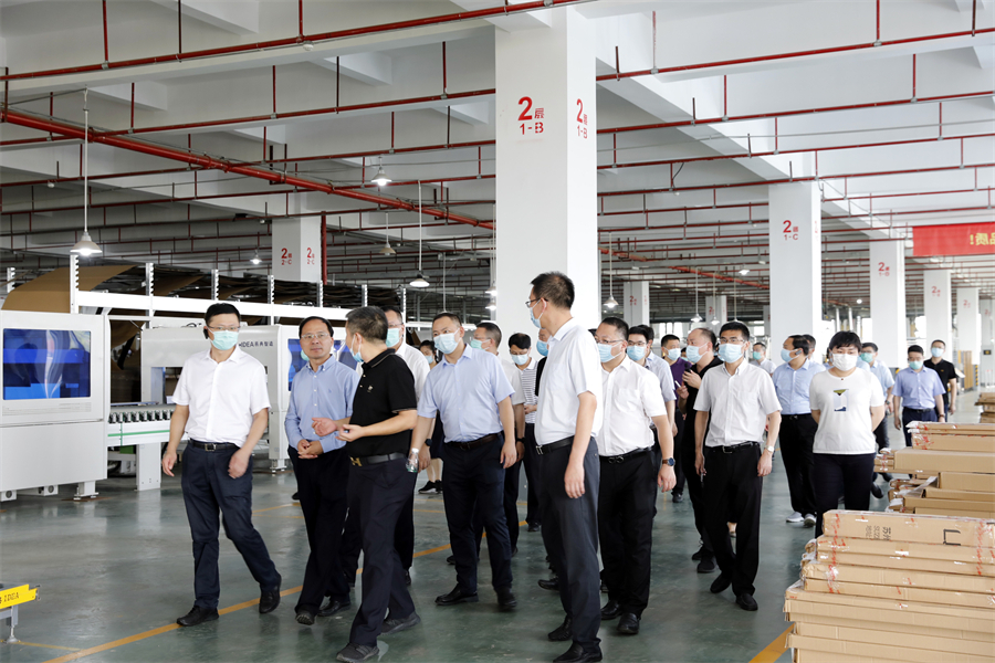 “全区智能化改造和数字化转型现场观摩会”走进博鱼在线平台（中国）官网